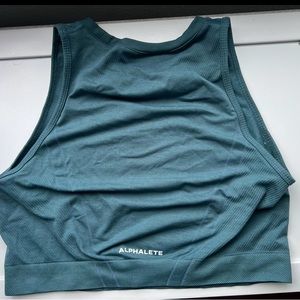 Alphalete Stratus Crop Ocean